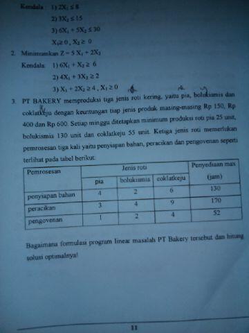 Tolong bantu jawab pertanyaan ini..