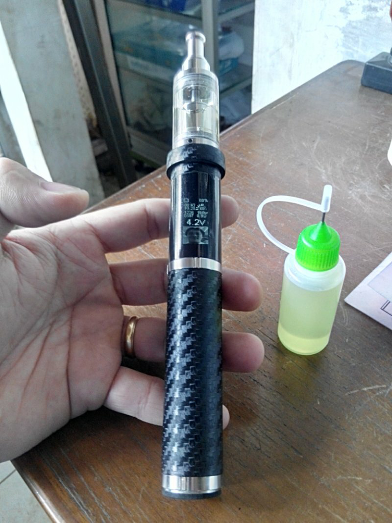 EVIC SUPREME SILVER SS + BONUS BATRE 18650 SAMSUNG