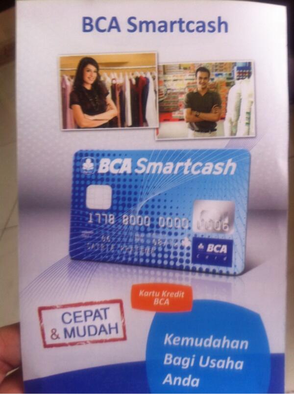 Pinjaman tanpa agunan BCA SmartCash
