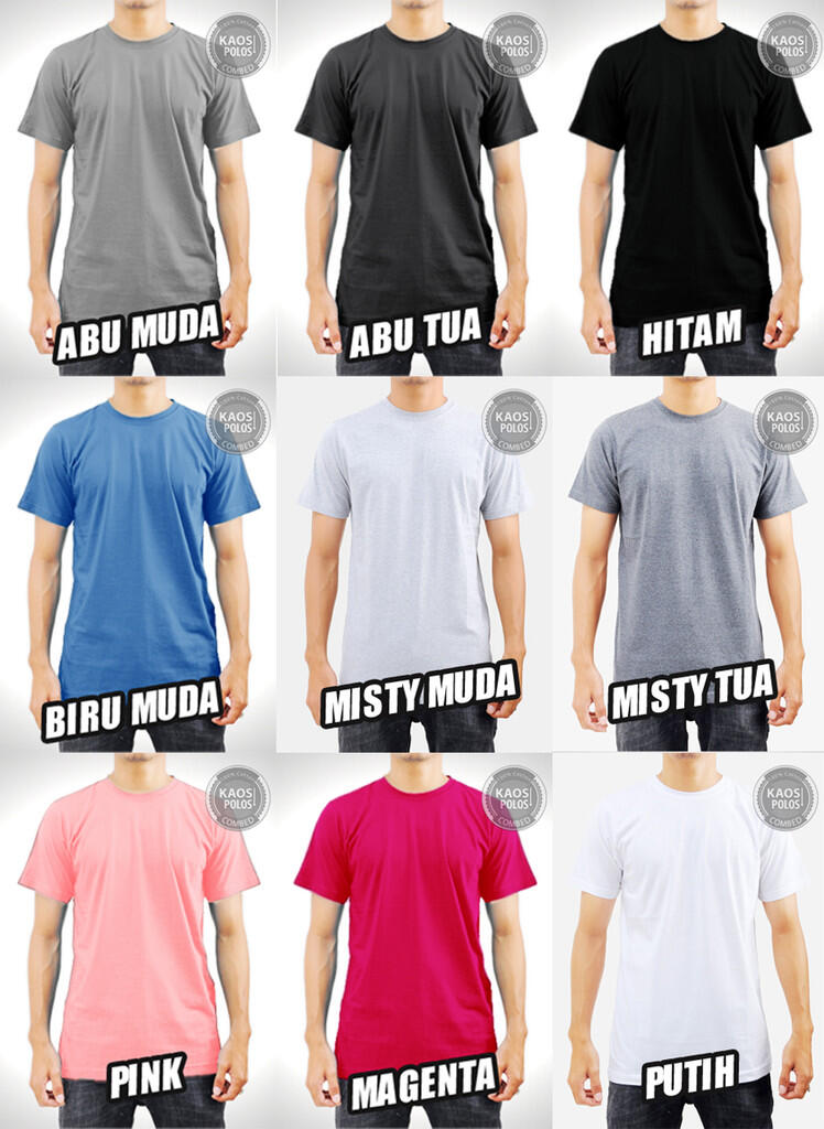 Apa warna kaos kesukaan agan?