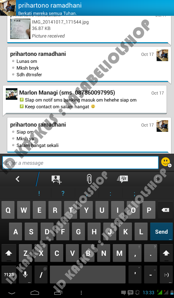 JASA Order EBAY, Amazon, Aliexpree dan WEBSITE lain dengan REKBER