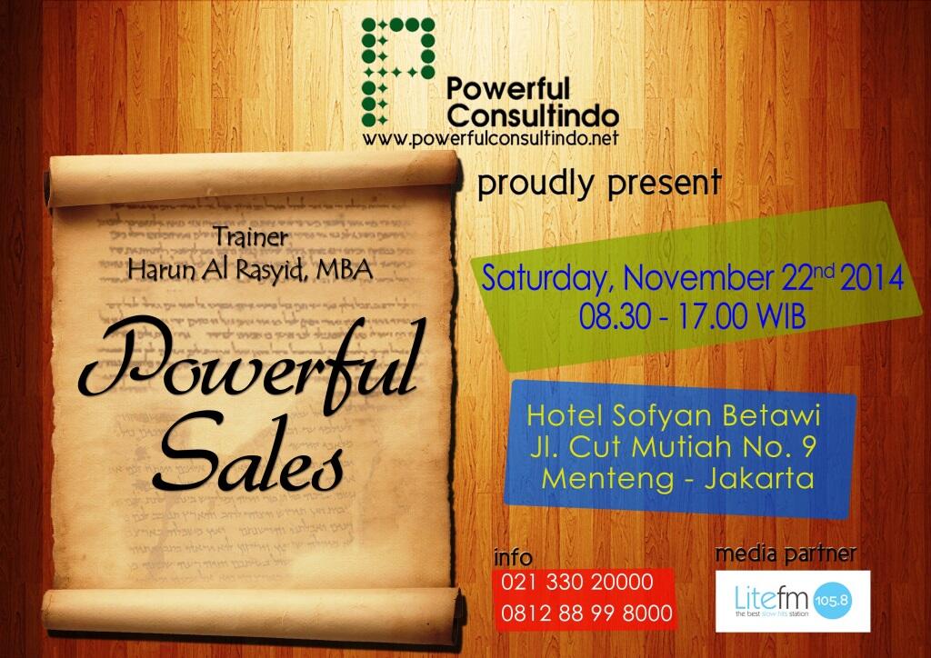 Bagaimana skill Sales yang Powerful untuk mendongkrak penjualan?