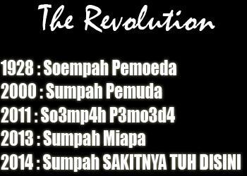 REVOLUSI SUMPAH PEMUDA