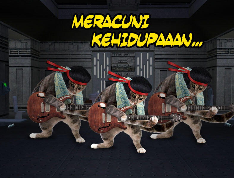 Kucing Numpang Lewat - Episode Star Wars (Komik Sotosop Full Picture)