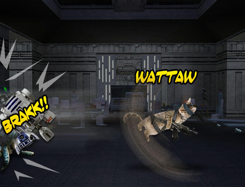 Kucing Numpang Lewat - Episode Star Wars (Komik Sotosop Full Picture)