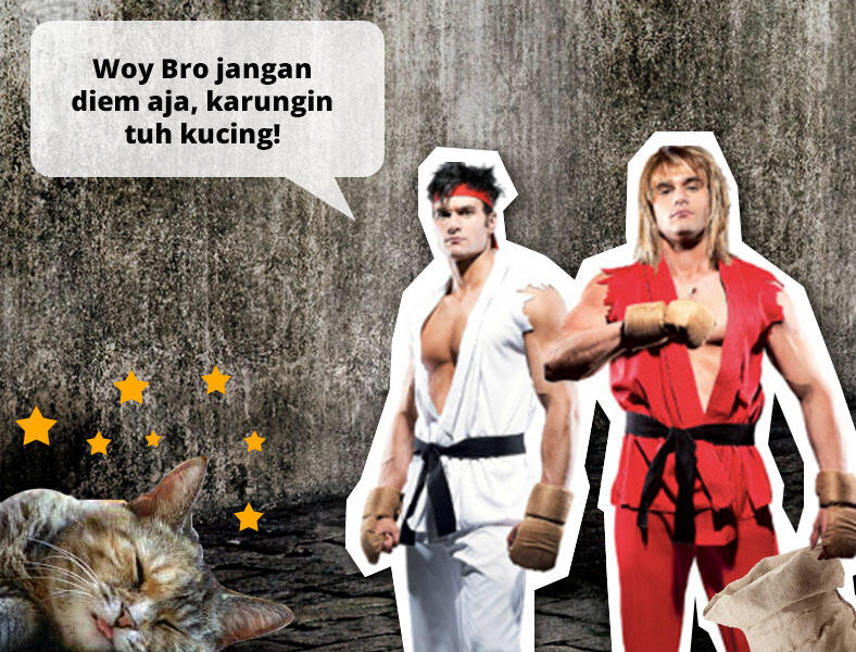 Kucing Numpang Lewat - Episode Star Wars (Komik Sotosop Full Picture)