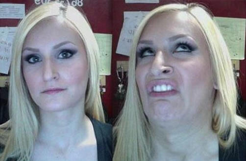 Muka Cantik vs Muka Jelek