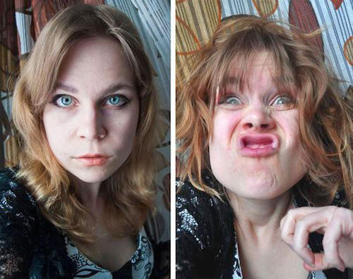 Muka Cantik vs Muka Jelek