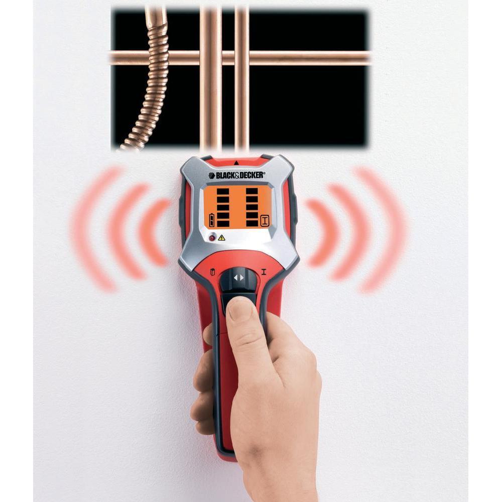 Black and Decker DETECTOR BDS303 (Automatic 3 in 1 Stud, Metal & Live Wire Detector)