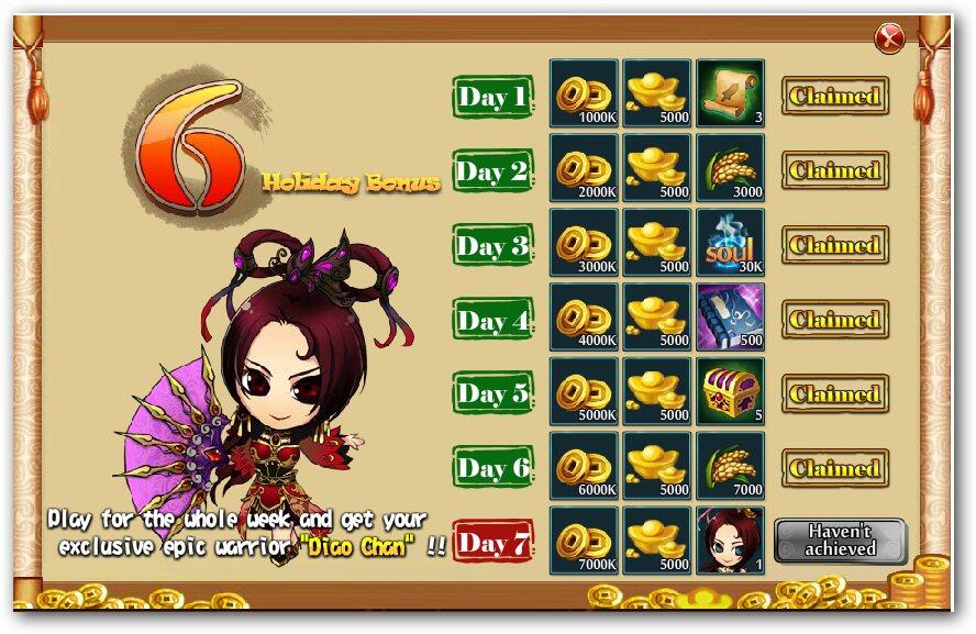 FACEBOOK : Chibi Warriors ( Military Strategy )