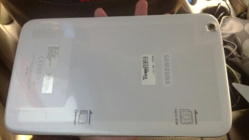wts samsung tab 3 putih