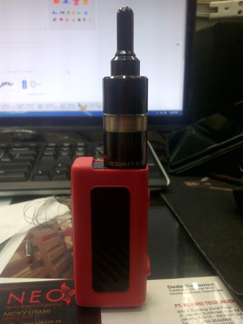 Jual Vaporshark DNA 30 + The Russian 91% Black