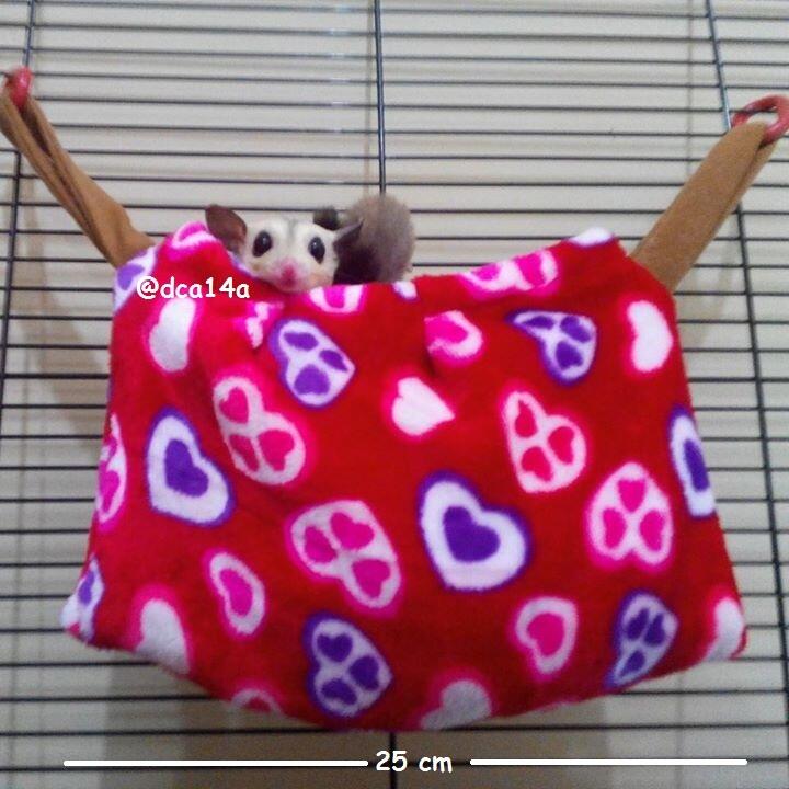 Terjual Hammock dan Pouch Kandang / Kasur Sugar Glider ...