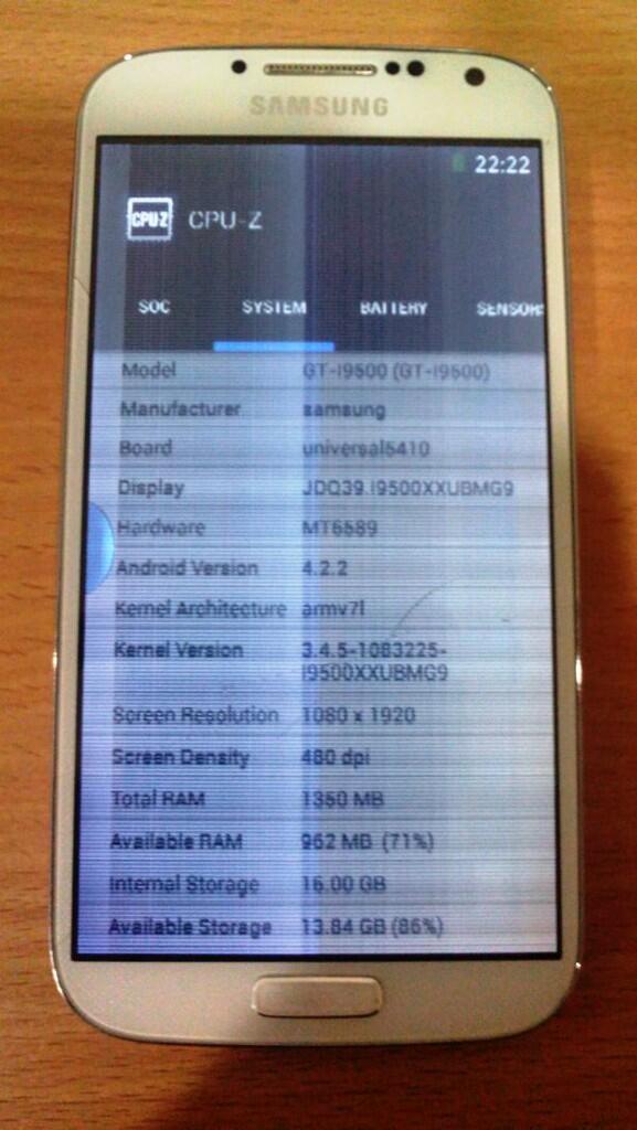 S4 MTK6589 LCD pecah mesin Normal jual apa adanya utk part