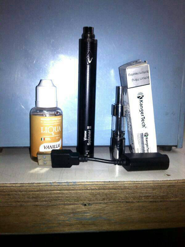 VISION SPINNER II + MINI PROTANK 3 MURAH PAKE BANGET 2ND