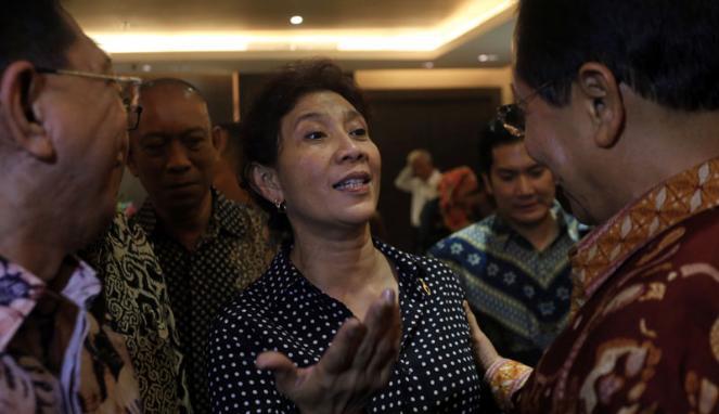 &#91;NGAKAK&#93;Keseleo Lidah Saat Pidato, Menteri Susi Disoraki Pegawai