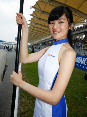 Paddock Girl MOTO GP 2014 GP Sepang Malaysia