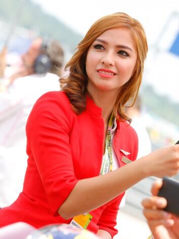 Paddock Girl MOTO GP 2014 GP Sepang Malaysia