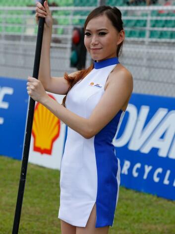 Paddock Girl MOTO GP 2014 GP Sepang Malaysia