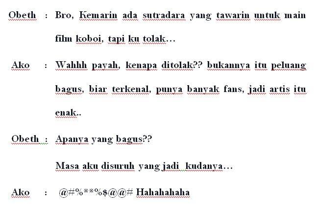 Malas jadi artis