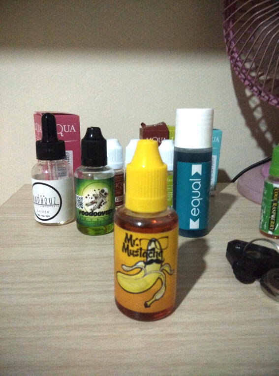 Dijual Liquid Premium "MR.MUSTACHE" rasa Banana Split 30ml/6mg Jakarta Barat