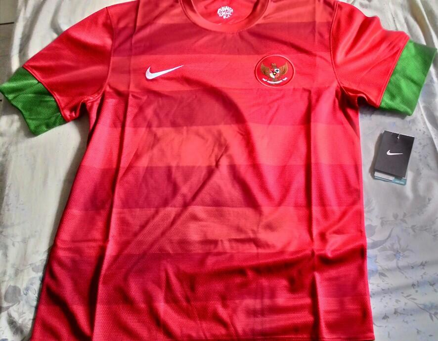 Jual jersey Timnas dijamin 100% Ori asli Nike Indonesia Jersey As Indo SS Home