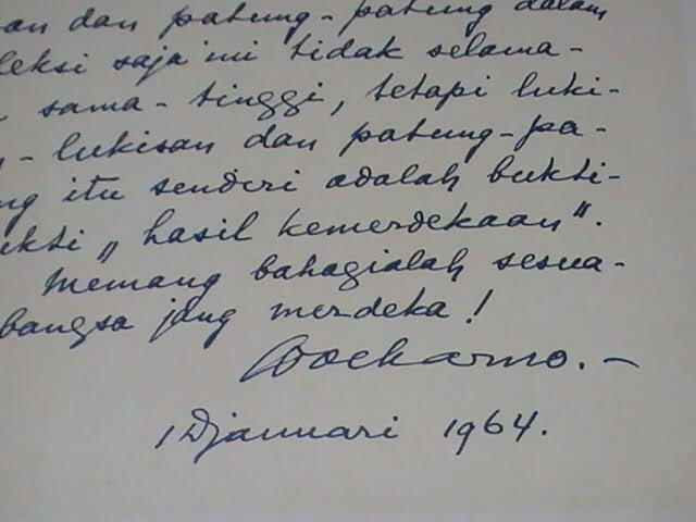 Tanda tangan 7 presiden RI