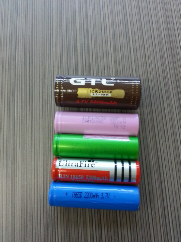 Battre cass 18650 & 26650
