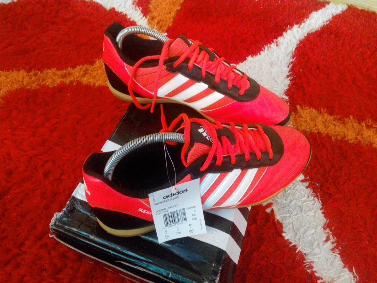 WTS ADIDAS FREEFOOTBALL SUPERSALA Sz 42(26.5Ccm), mulus