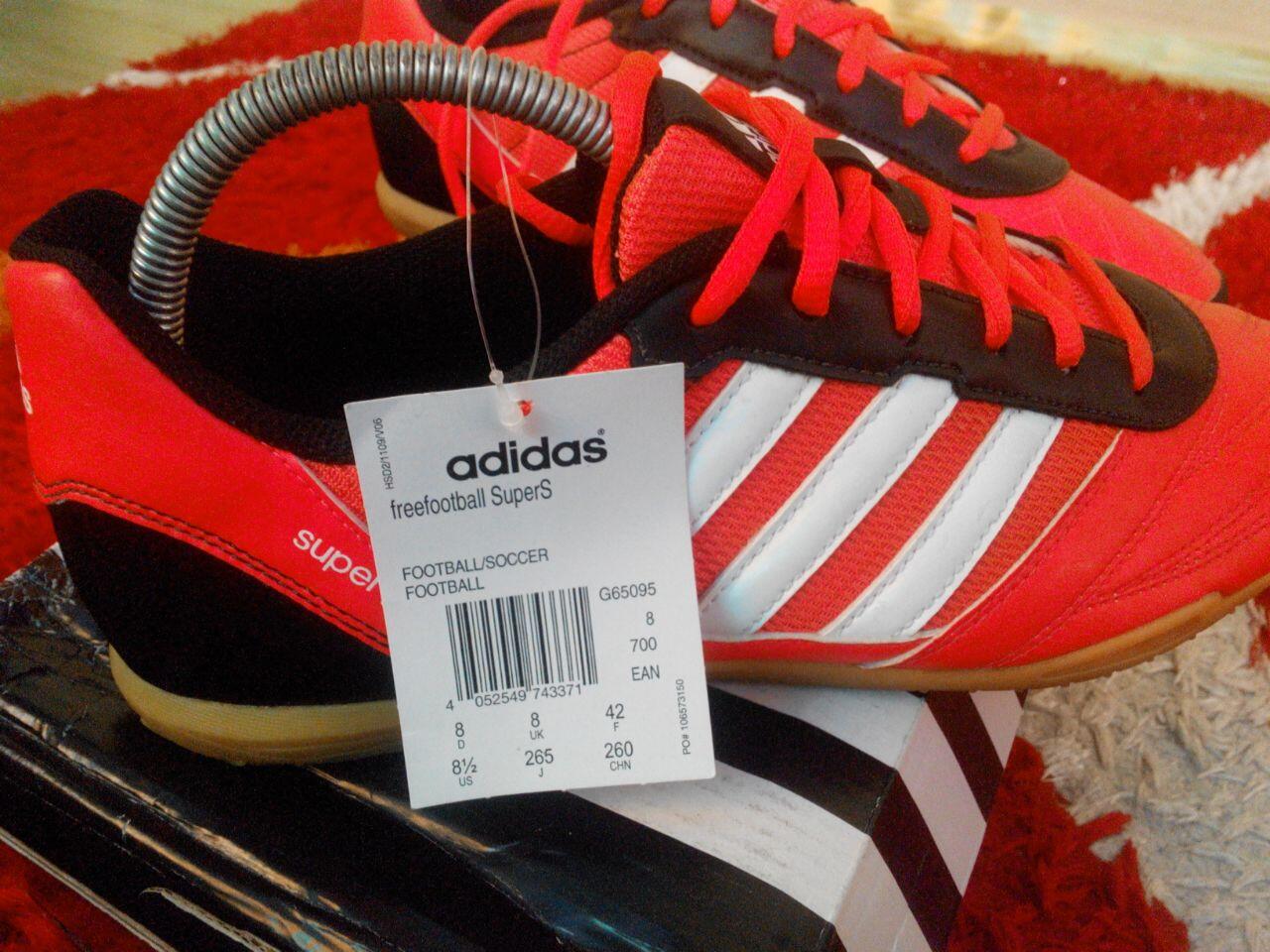 WTS ADIDAS FREEFOOTBALL SUPERSALA Sz 42(26.5Ccm), mulus