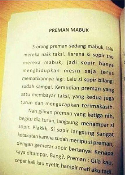 ngakak preman kena tipu supir angkot