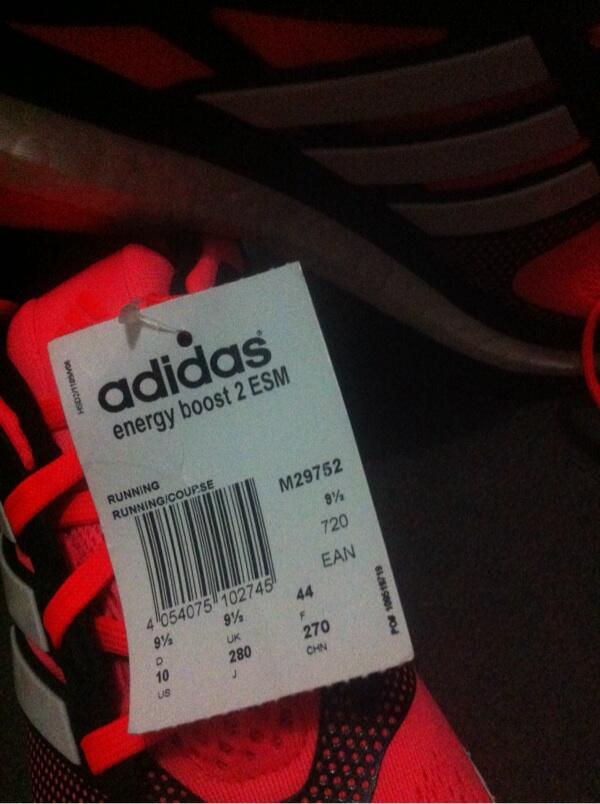 Adidas Energy Boost bukan ZX