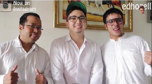 Raffi Ahmad dan Nagita Slavina PARODI klip pernikahan