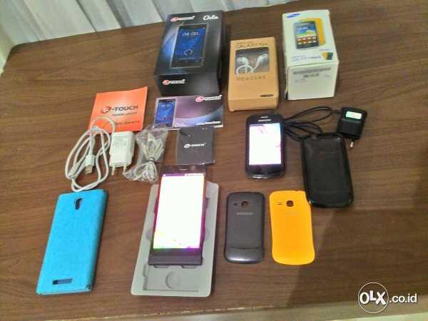K Touch Octa + Samsung Galaxy Mini 2 FULLSET MULUS !!