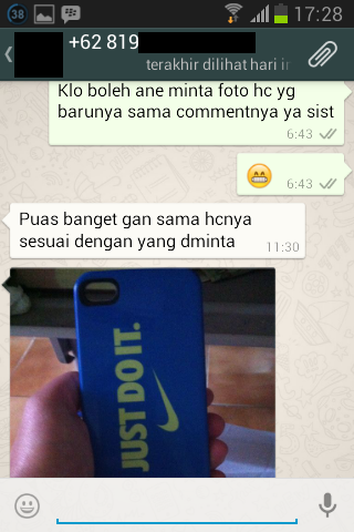 Premiumcaseid Testimonial on Kaskus