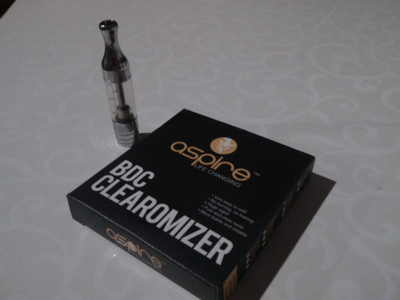 Clearomizer Tank ASPIRE BDC DUAL COIL / VAPORIZER / VAPING / VAPO / PV /