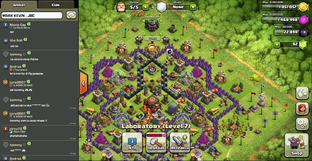 jual akun clash of clans 700k , mau pensiun .