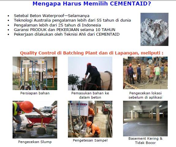 mengenal jenis waterproofing