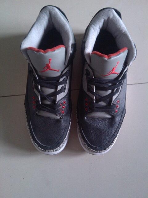 Air Jordan 3 Black Cement KW size 11 aka 45 replika
