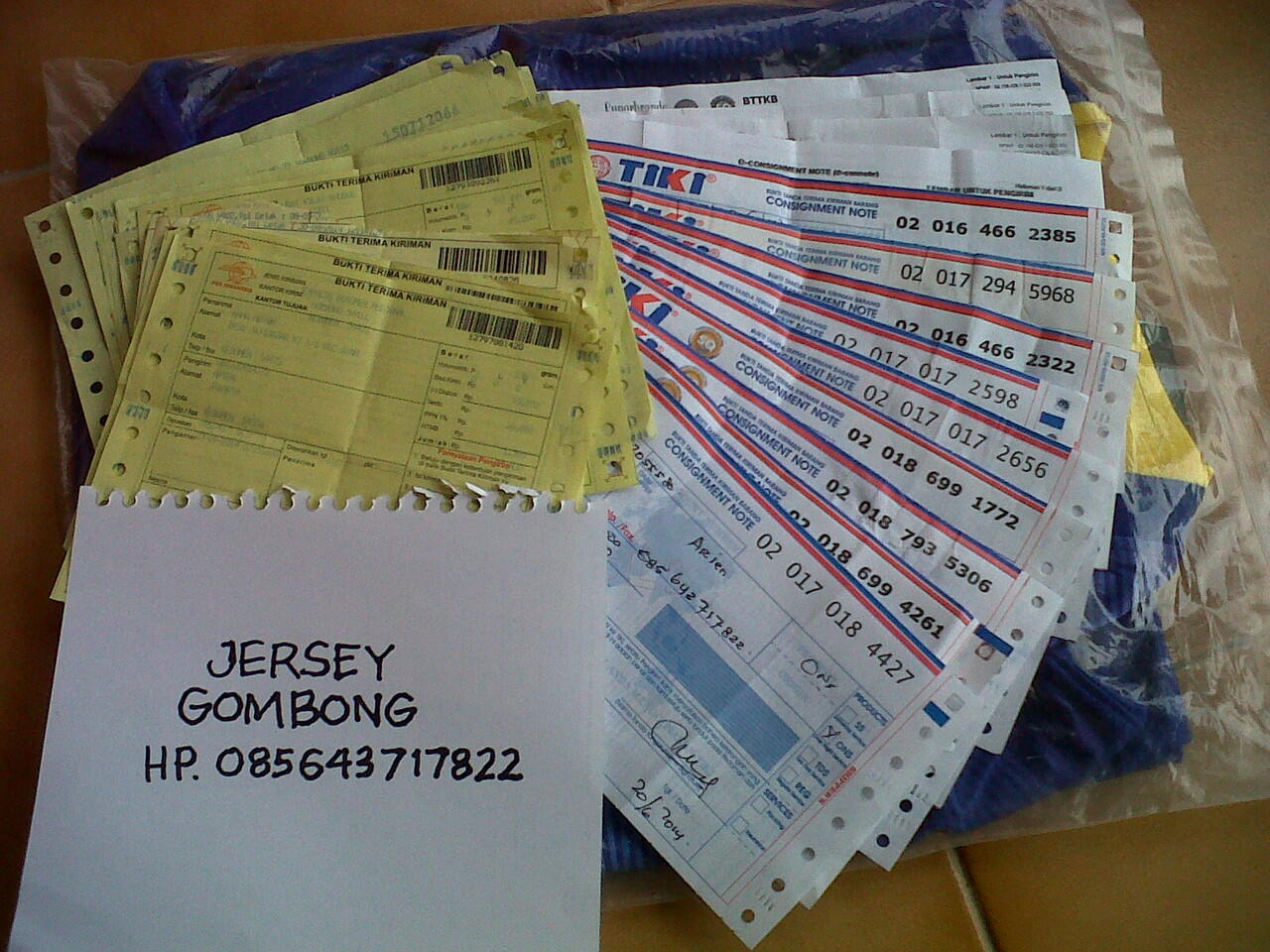 Jersey Grade Ori Gombong Kebumen Mulai 60 Ribu
