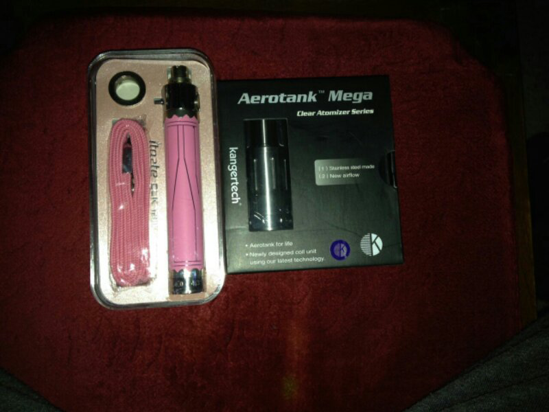 Vaporizer Starter Kit iTaste CLK 1280 - Kangertech Aerotank Mega - Mechanical Mod