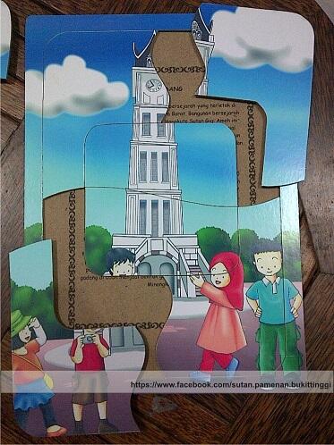 Budaya Minangkabau dalam bentuk Puzzle