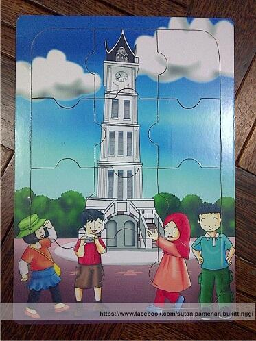 Budaya Minangkabau dalam bentuk Puzzle