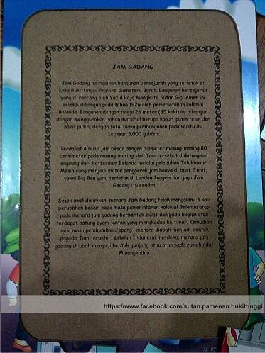 Budaya Minangkabau dalam bentuk Puzzle