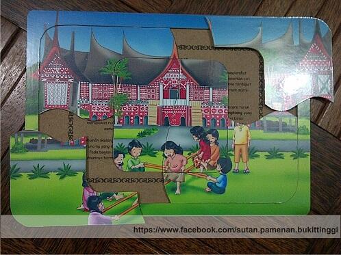 Budaya Minangkabau dalam bentuk Puzzle