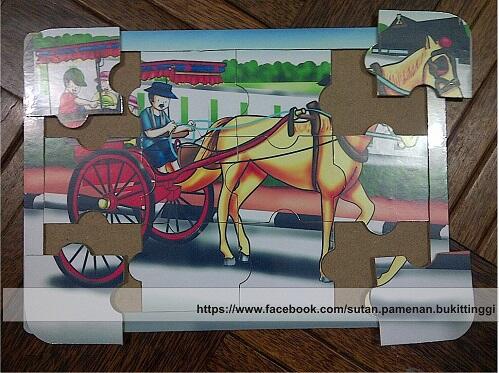 Budaya Minangkabau dalam bentuk Puzzle
