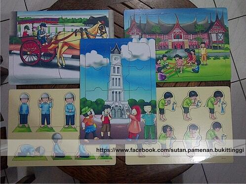 Budaya Minangkabau dalam bentuk Puzzle