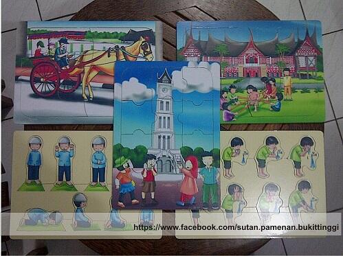Budaya Minangkabau dalam bentuk Puzzle