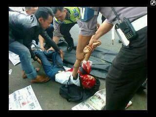 Pulang Sekolah, Afif Terlindas Truk