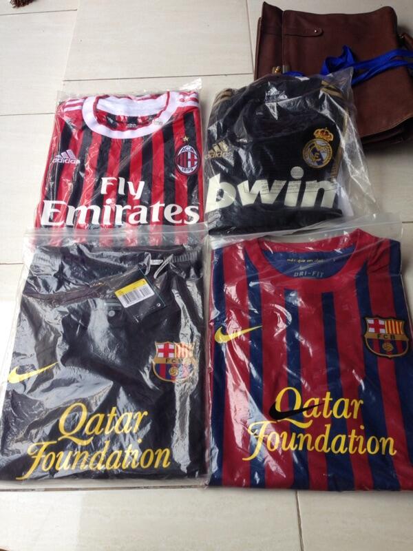 jual OBRAL Jersey Grade Ori GO Club 11/12+negara euro 12 dll muraaaah!!